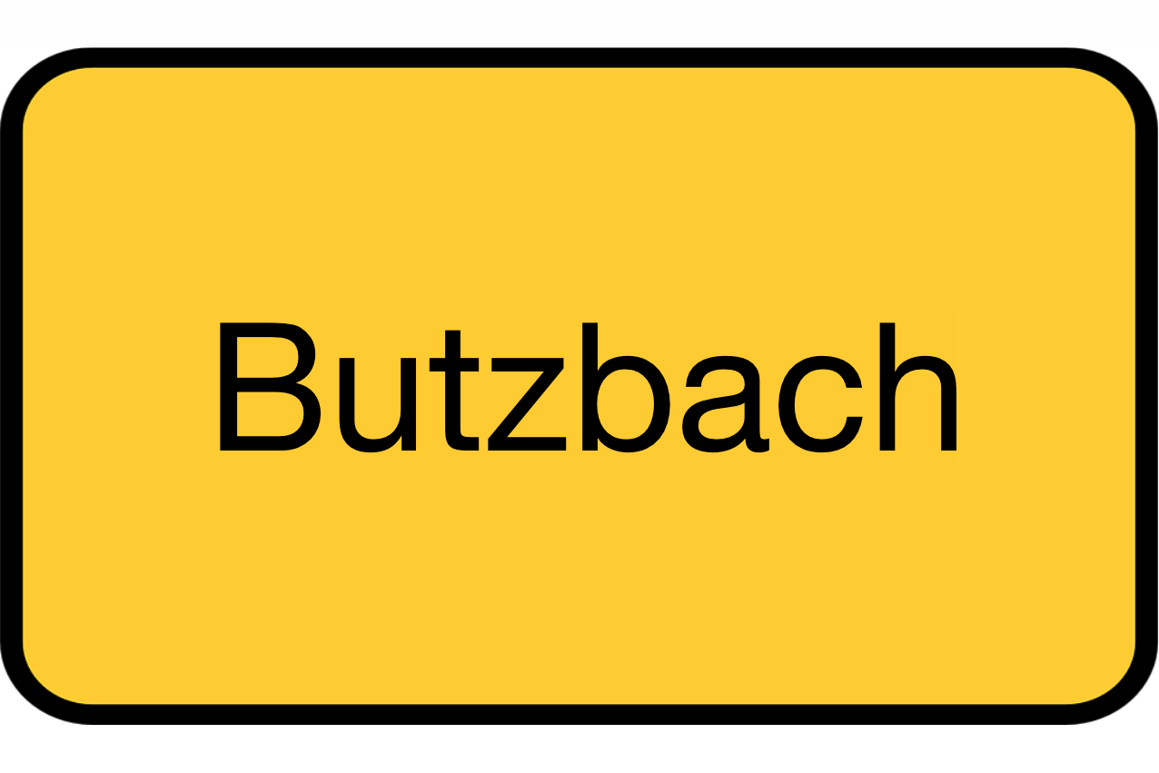 Verkehrssschild Kursort Butzbach