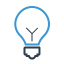 Symbol Glühbirne